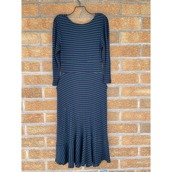 ANTHROPOLOGIE MAEVE FLORES STRIPED DRESS by MAEVE SMALL - Picture 8 of 15